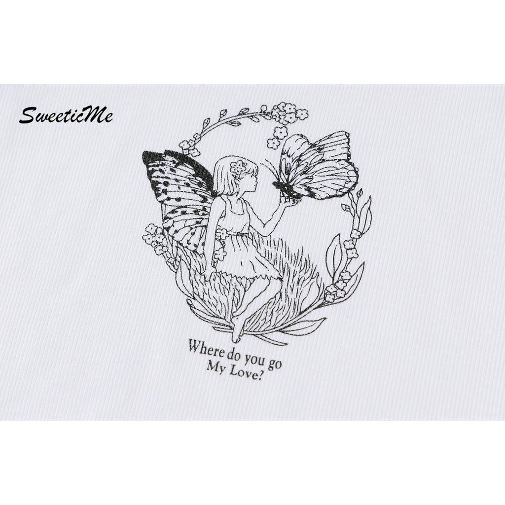 Áo tăng màu thời trang mới   dành cho nữ của SweeticMe