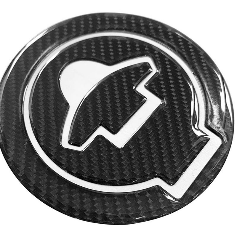 Miếng Dán Bảo Vệ Nắp Bình Xăng Xe Mô Tô YAMAHA YZF-R3 R25 R15 MT-03 Bằng Sợi Carbon