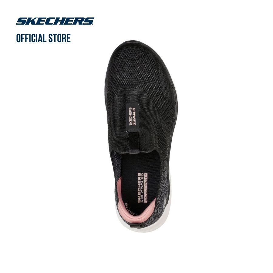 Giày đi bộ nữ Skechers Go Walk 6 - Glimmering - 124502-BKPK