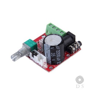 Bo Mạch Khuếch Đại Âm Thanh Pam8610 Mini 10W + 10W Dc8V-12V