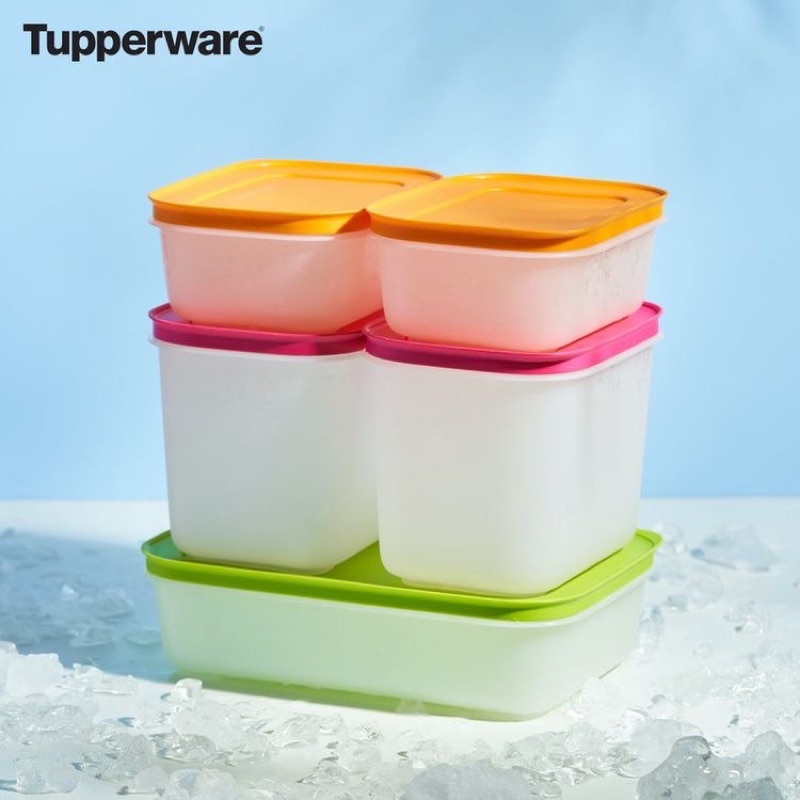 Set 8 Hộp Đông Dẻo Gen 2 Siêu Tiết Kiệm Trữ Thực Phẩm, Trái Cây, Đồ Ăn Dặm Mẫu Mới 2022