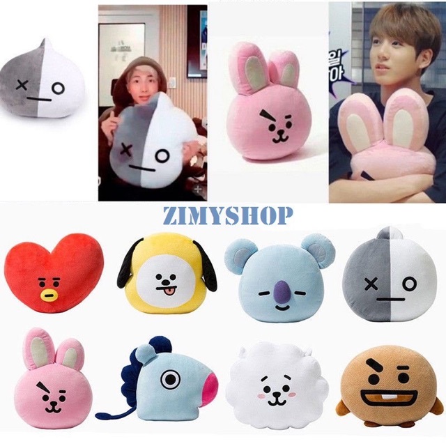 Gối ôm BT21 siêu cute chất mềm ôm cực thích - 30cm