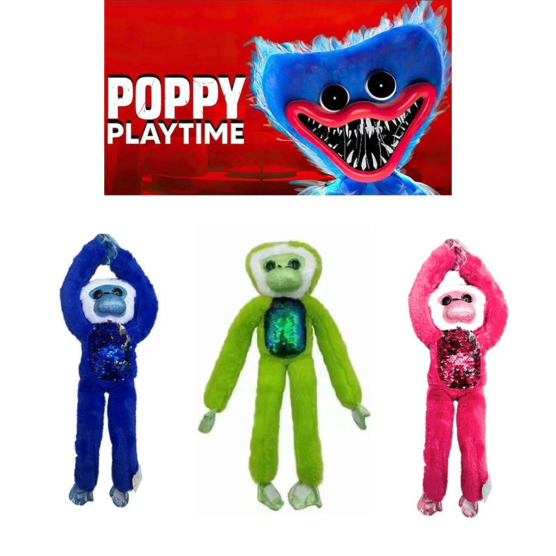 42cm new Poppy Playtime monkey Toys Monkey Huggy Wuggy Stuffed Toy Plushie Plush Doll kid Gift
