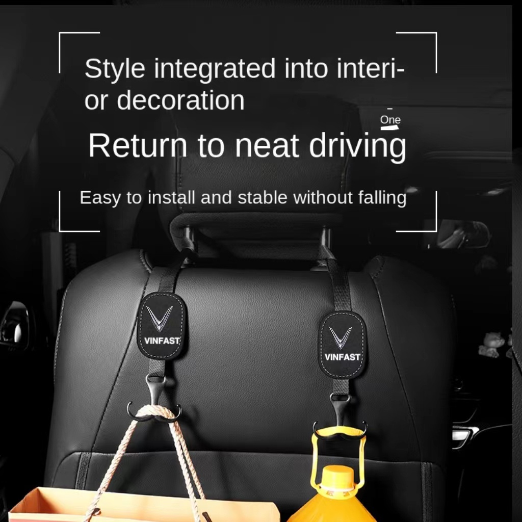 Móc Treo Đồ Đa Năng Gắn Ghế Ngồi Xe Hơi VinFast VF8 VF9 VF e34 VF5 VF7 LUX2.0 LUX a2.0 VF33