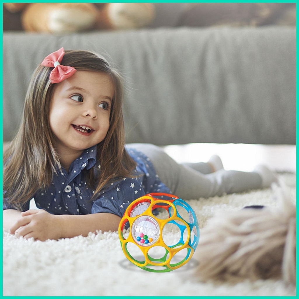 Bóng Có Lỗ Đồ Chơi Phát Ra Âm Thanh Giáo Dục Sớm Cho Bé Hơn Ba Tháng