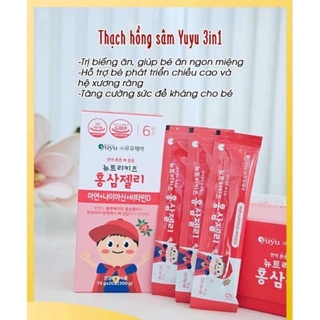 Thạch hồng sâm YuYu nội địa Hàn quốc dành cho bé từ 8 tháng