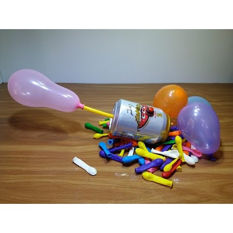 [Hàng Tốt] Combo 500 Bong Bóng Nước Tròn Đủ Màu Tặng Ống Bơm - Baby toys smartkid