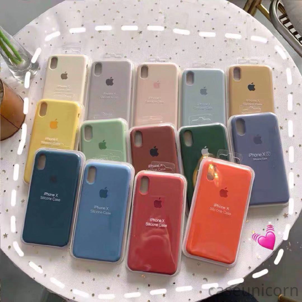 Ốp điện thoại silicon dẻo cao cấp 1:1 cho iPhone 11 Pro Max 8Plus 7Plus 6Plus 7 8 6 6S Plus XR X XS MAX | BigBuy360 - bigbuy360.vn