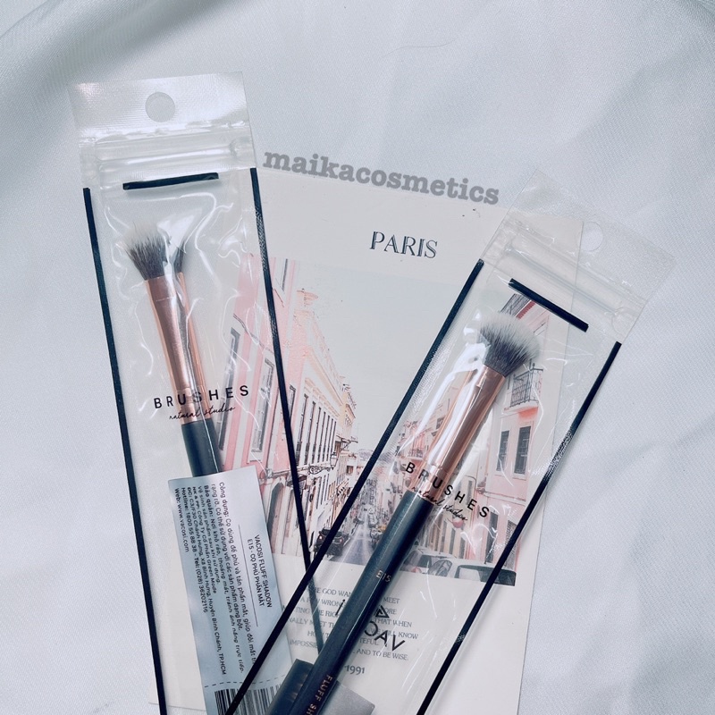 ( Chính Hãng ) Cọ Phủ Phấn Mắt Vacosi Fluff Shadow Brush E15