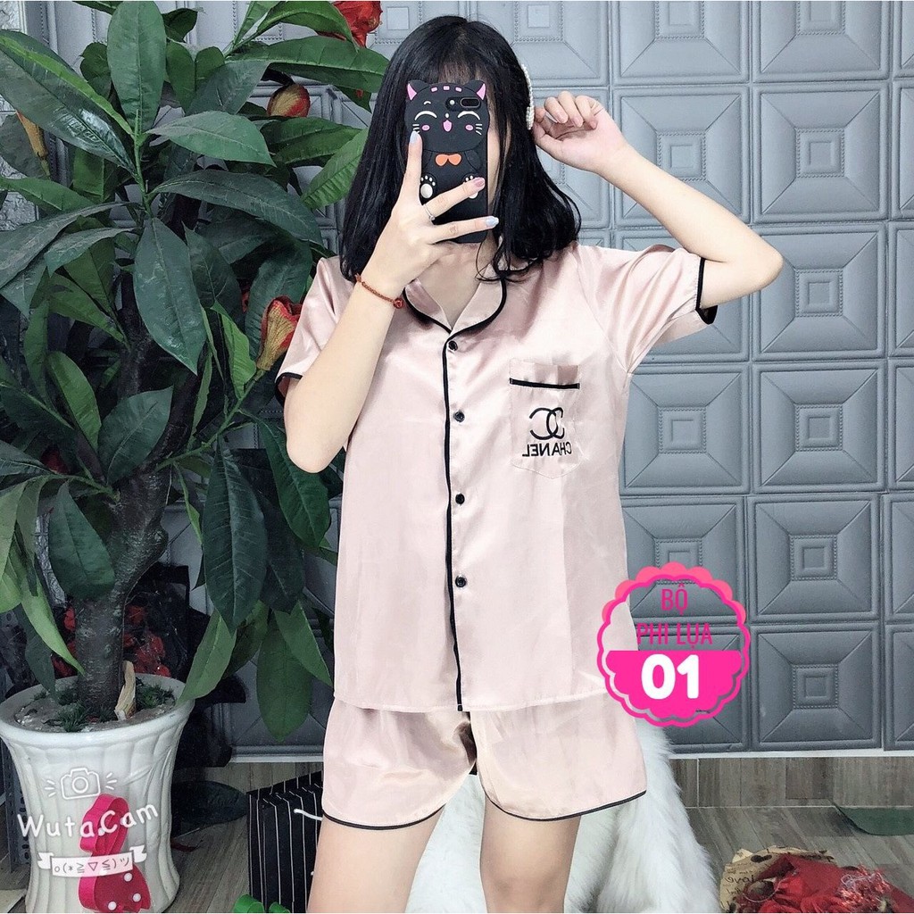 ĐỒ BỘ DÀI PIJAMA PHI BÓNG TRƠN QUẦN ĐÙI THỜI TRANG CAO CẤP MẶC NHÀ MẶC NGỦ -"Từ 30-50kg SIÊU SALE !! SIÊU SALE !!