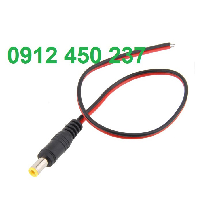 Đầu nguồn camera 12V- Jack nguồn đực 3.5MM cho camera quan sát giá rẻ
