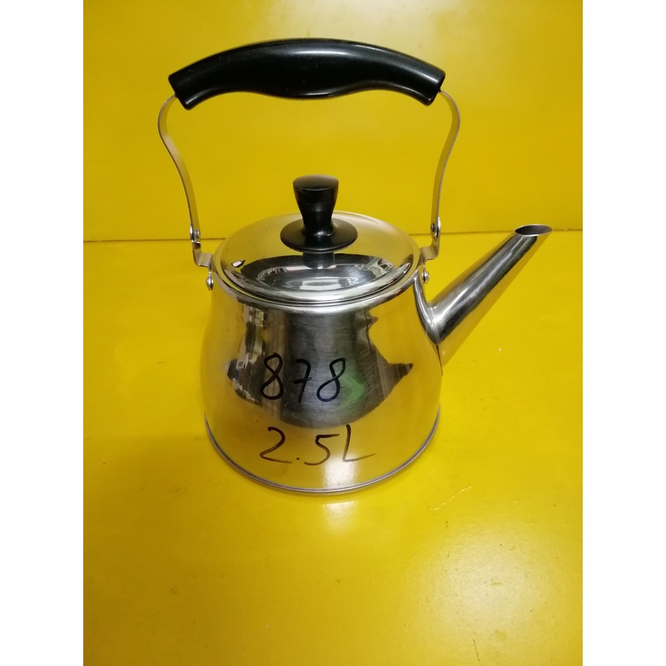 Ấm inox nội địa Nhật (2.5L) (mã 878), Dùng được bếp từ