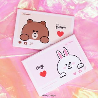 Bảng phấn mắt missha line friends color filter shadow palette