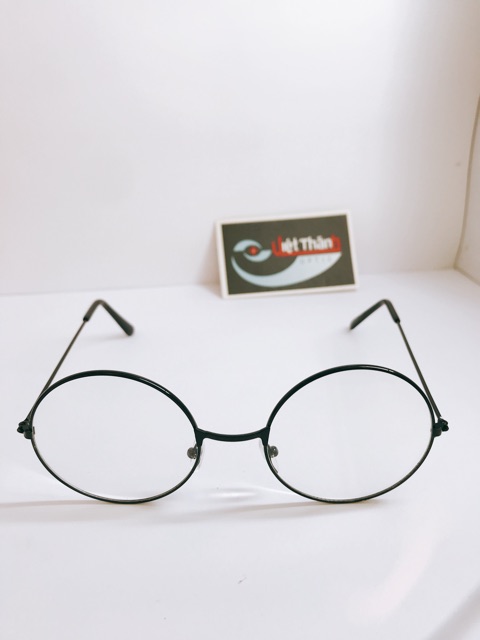 Kính trắng mắt tròn xoe 0 độ ( loại 2 ) | BigBuy360 - bigbuy360.vn