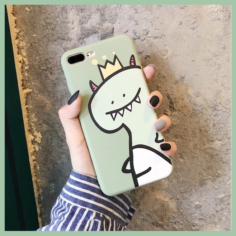 ốp iphone khủng long bạo chúa chất dẻo