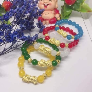 Vòng tay đá tỳ hưu 8li