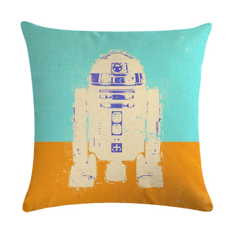 Áo Gối 45*45cm In Hình Phim Star Wars
