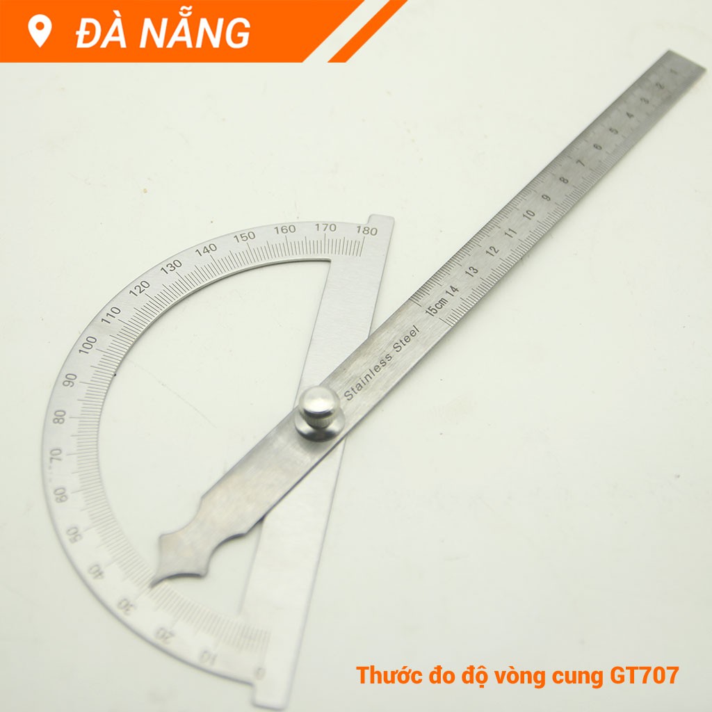 THƯỚC ĐO ĐỘ VÒNG CUNG 180 ĐỘ GT707