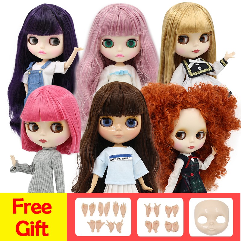 ICY blythe doll 1/6 BJD joint  with special price toy gift faceplace and hands AB as gifts