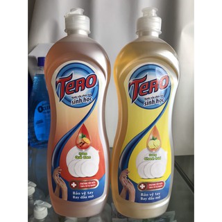 Nước rửa chén sinh học Tero Hương Quế Cam Và Hương Chanh (700g)