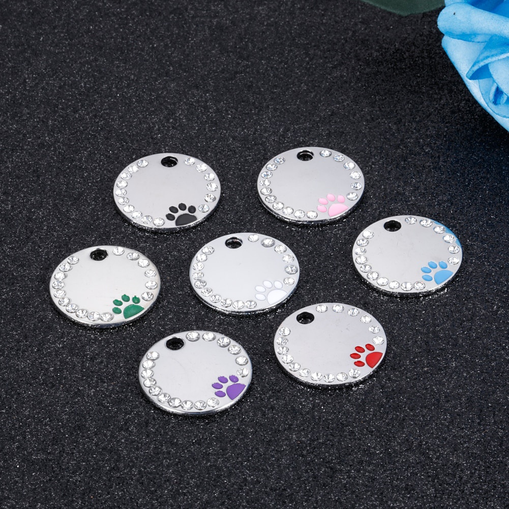 【RIZER】Mặt Dây Chuyền Khắc Chữ Tùy Chỉnh Cá Tính Cho Thú Cưng Chó Mèo