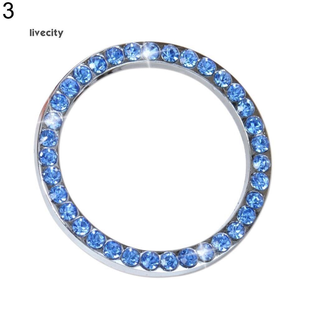 Vòng Đính Đá Trang Trí Nút Khởi Động Xe Hơi | BigBuy360 - bigbuy360.vn