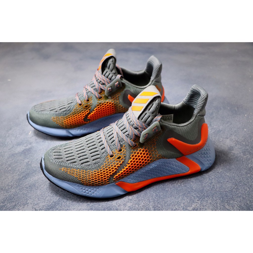 [Rẻ Vô Địch + Ảnh Thật] Mẫu Giày alphabounce 2021 Màu Cam Hàng Chuẩn Cao Cấp