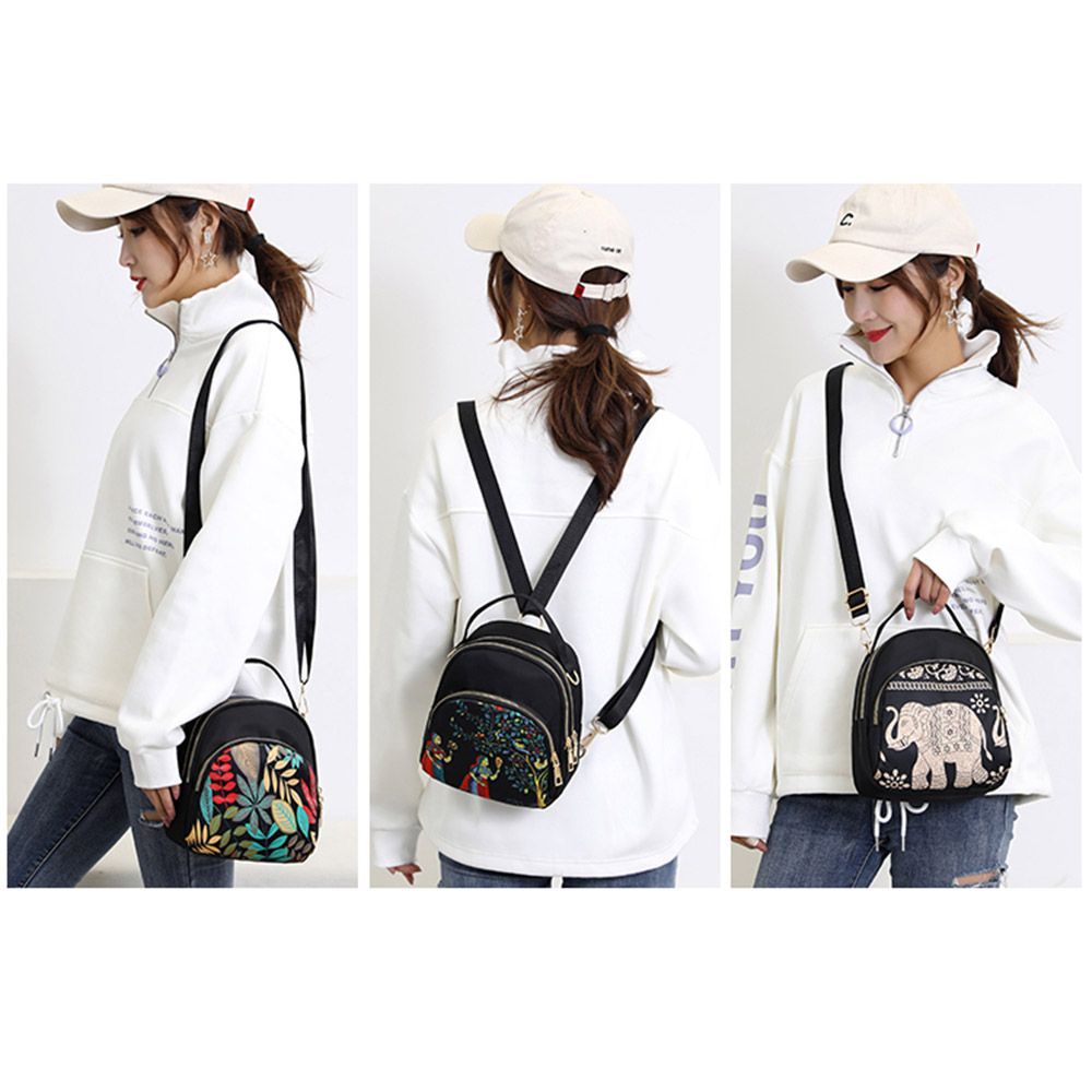 ❦Tôi❦ Túi Đeo Vai Mini Vải Oxford Dễ Thương Đa Chức Năng Dành Cho Nữ