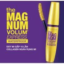 [ XẢ KHO ] Mascara Dưỡng Mi Collagen Dày gấp 10 lần Maybelline New York The Mag Num Không Lem 9.2ml [Hàng Chuẩn Auth]. | BigBuy360 - bigbuy360.vn