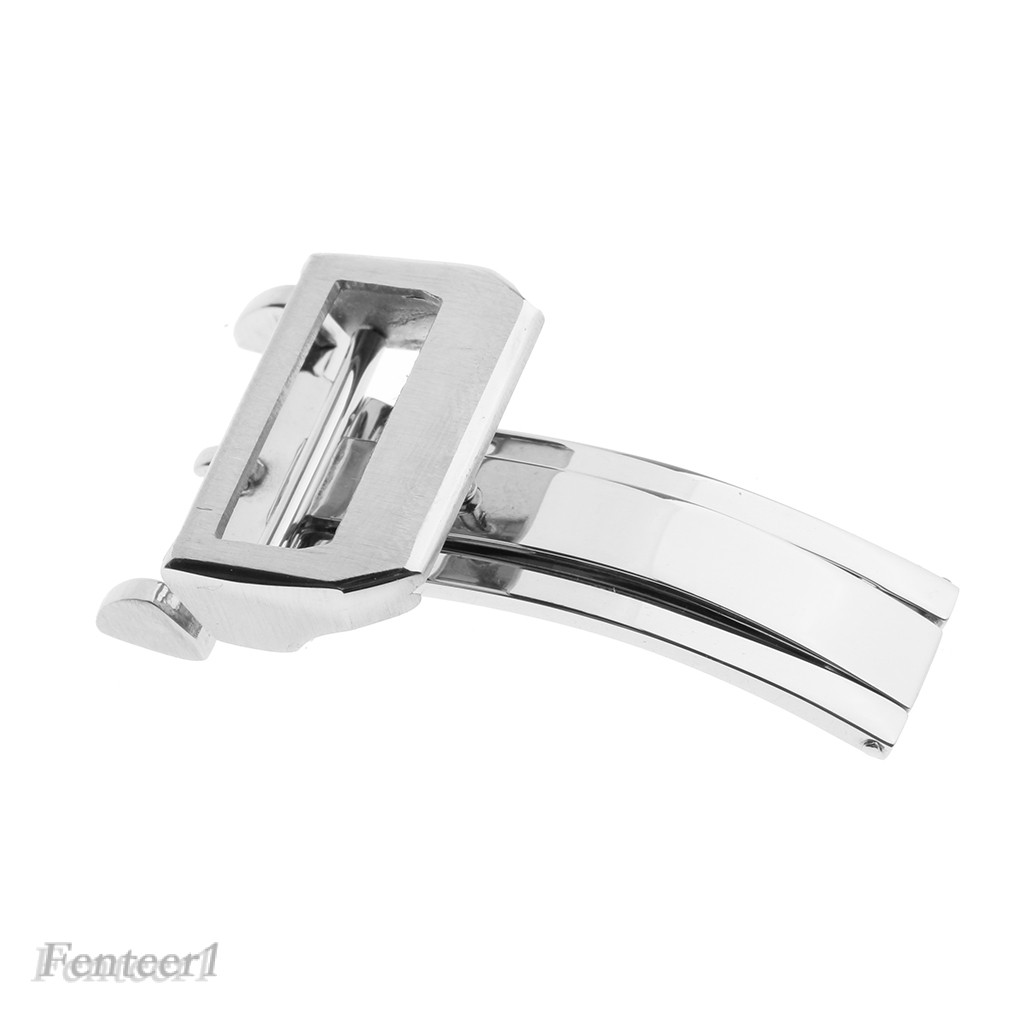 [Fenteer1] Dây Đeo Đồng Hồ Hai Nút Bấm 18mm 20mm