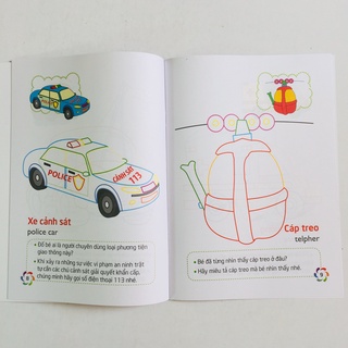 Sách - Bé Tập Tô Màu ( Túi 8 Cuốn)