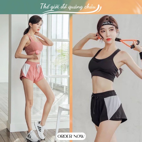Bộ Quần Tập GYM - Hàng Quảng Châu Chất Dày Dặn Co Giãn 4 Chiều (BT7)