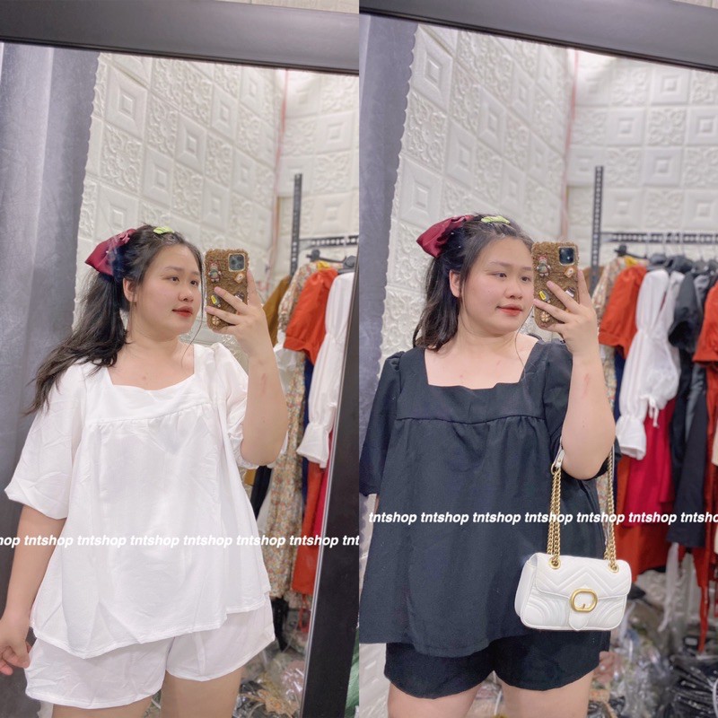 Set Babydoll Xốp Ngắn