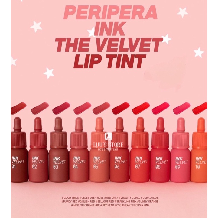 Son Kem Peripera Ink Velvet Lip Tint