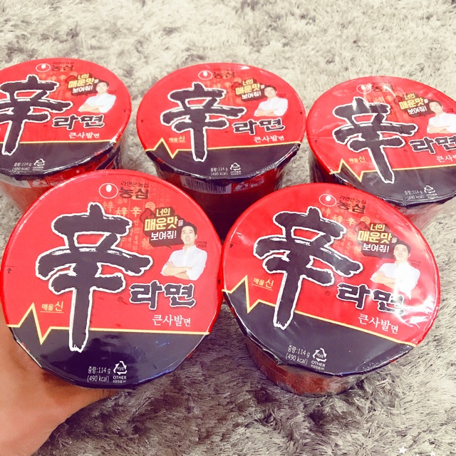 Mì Ăn Liền Shin ramen Tô , Ly - Hàn Quốc
