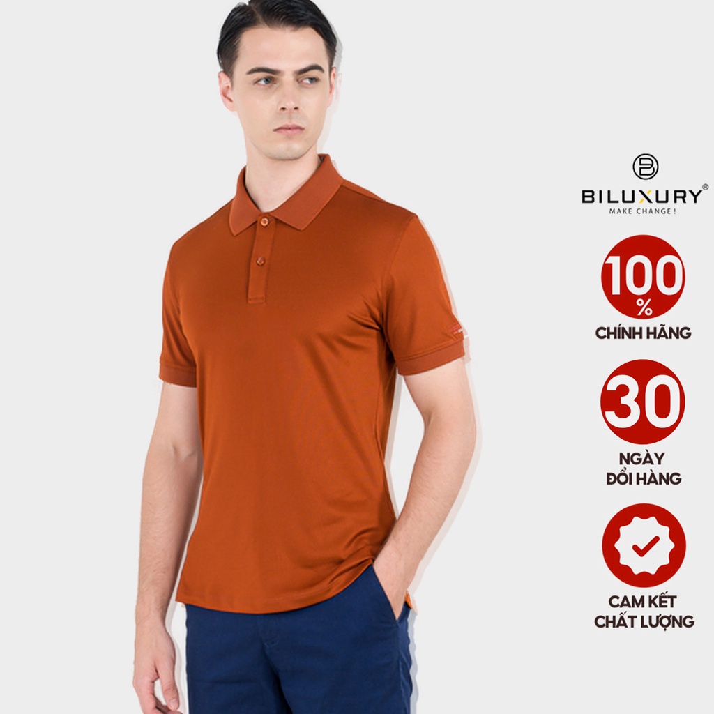 Áo polo nam cổ bẻ Biman by Biluxury thun co giãn 4 chiều trẻ trung thoáng mát năng động 5APCB006NDO