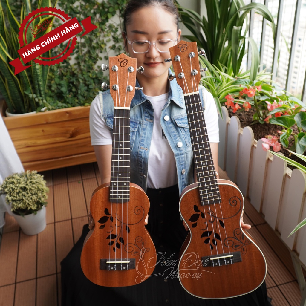 Đàn Ukulele Soprano Andrew Cho Bé Nhiều Họa Tiết Đáng Yêu [Tặng Bao Ukulele 3 lớp]