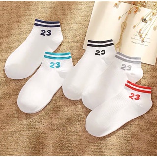 Vớ / tất hình số 23 sọc kẻ ngang