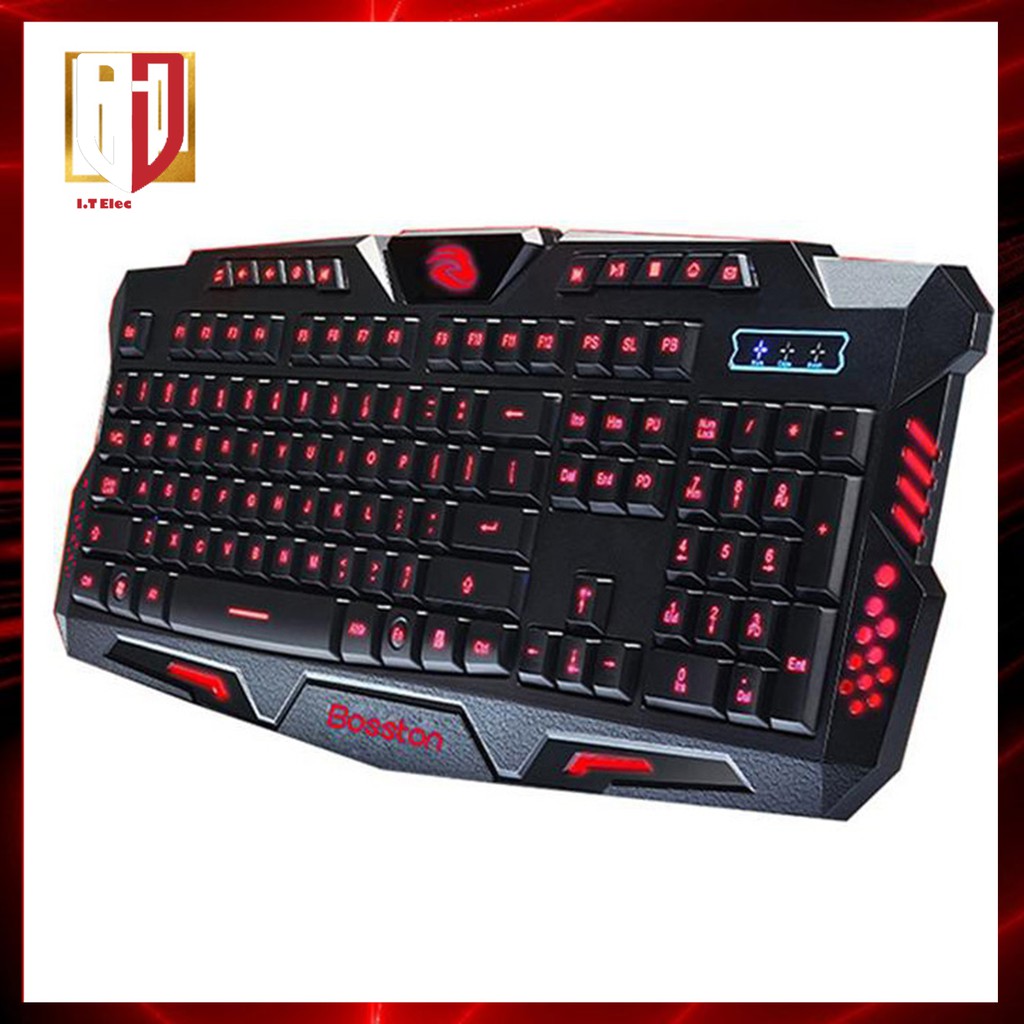 Bàn Phím Máy Vi Tính Giả Cơ Bosston C888 USB - Keyboard Bàn Phím Gaming Laptop Pc Chuyên Game