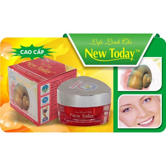 KEM DƯỠNG DA - NGĂN NGỪA MỤN (10 TÁC DỤNG) NEW TODAY NGÂN ANH 35G