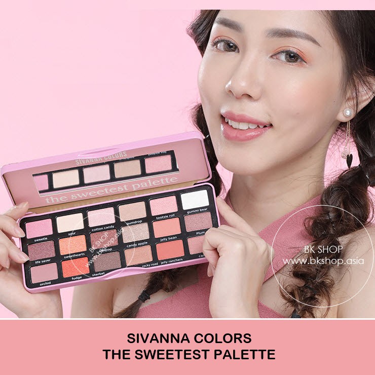 Phấn mắt Sivanna Colors Palette HF7006