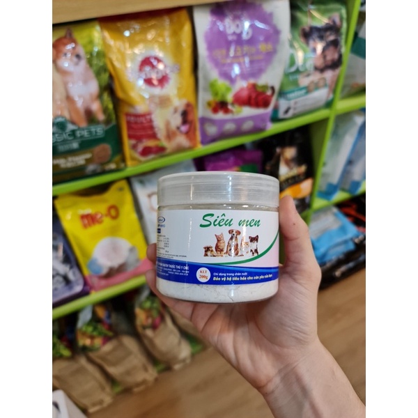 Siêu Men Tiêu Hoá Cho Thú Cưng 200gr
