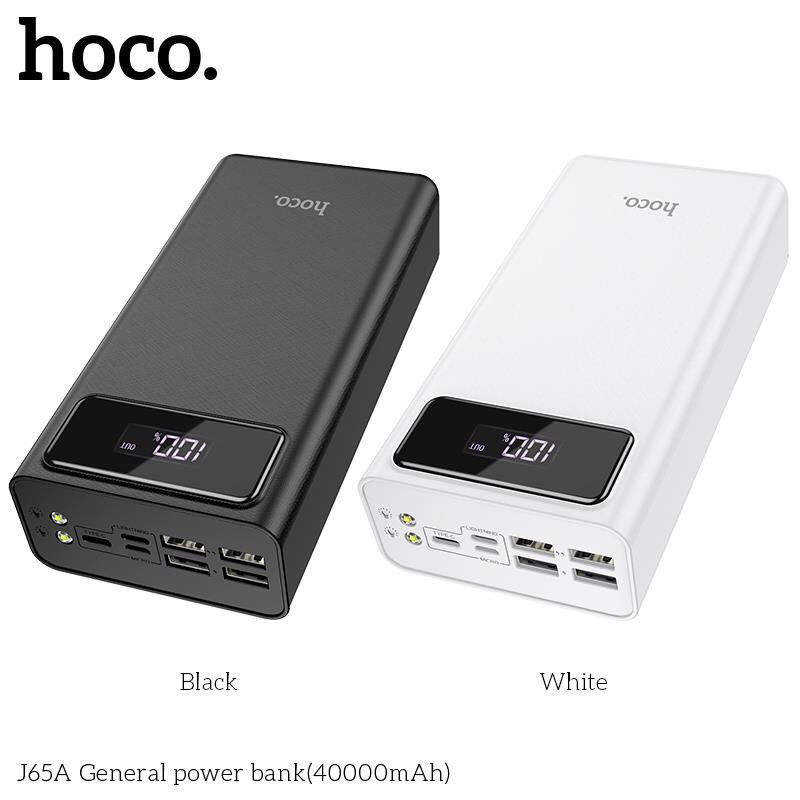 Pin Sạc dự phòng Hoco J65A 40.000mAh Chính Hãng BH 12 Tháng