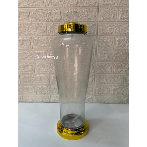 Bình Thuỷ Tinh Sâm 3 Lít, 4 Lít, 7 Lít Vòi Inox và Không Vòi