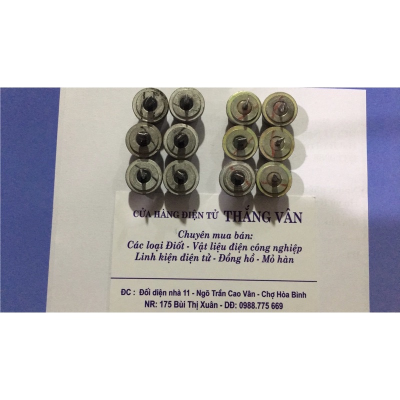 [DIODE] Đi-ốt  khuy áo đỏ đen giá cho 1 đôi