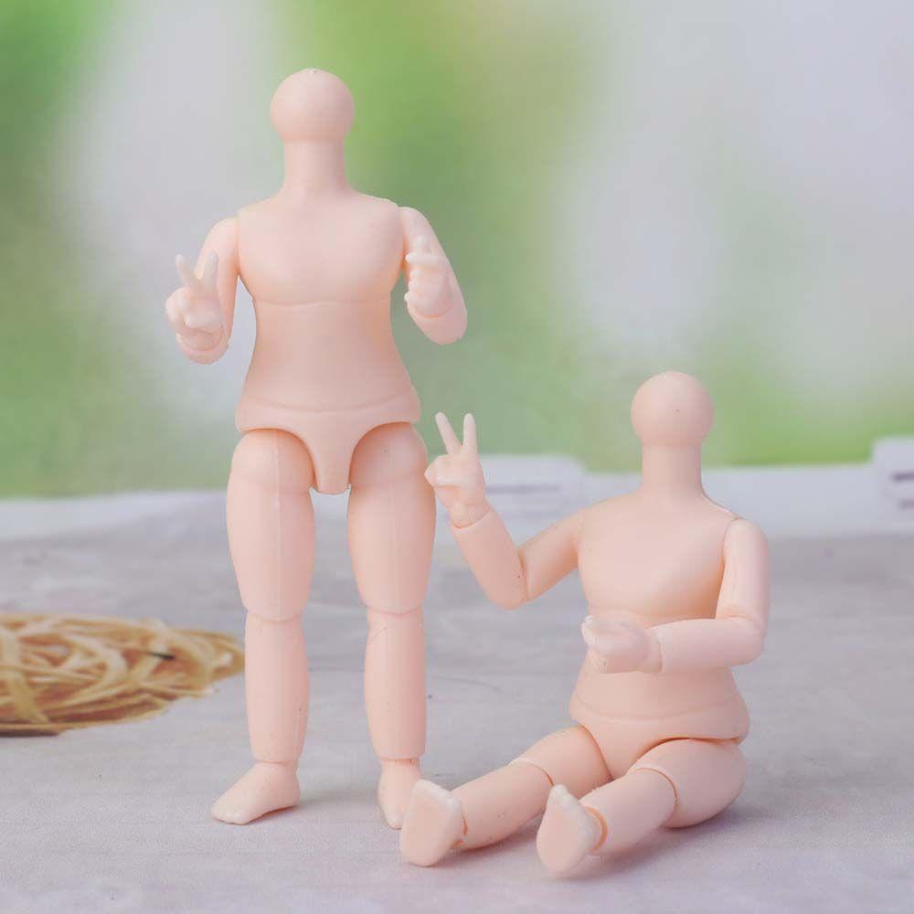 Búp Bê Em Bé Mini Màu Da Tím Đồ Chơi Cho Họa Sĩ
