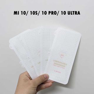 Miếng dán dẻo PPF chống xước mặt lưng Xiaomi Mi 10/ Mi 10S/ Mi 10 Pro/ Mi 10 Ultra