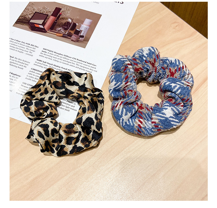 Dây Buộc Tóc Họa Tiết Da Báo Phong Cách Hàn Quốc Thời Trang Thanh Lịch