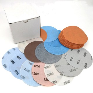 5 Giấy Nhám Đĩa 6 Inches 15cm Cao Cấp PACO Hàn Quốc Đế Dán Số Tự Chọn - Trường Thịnh Epoxy