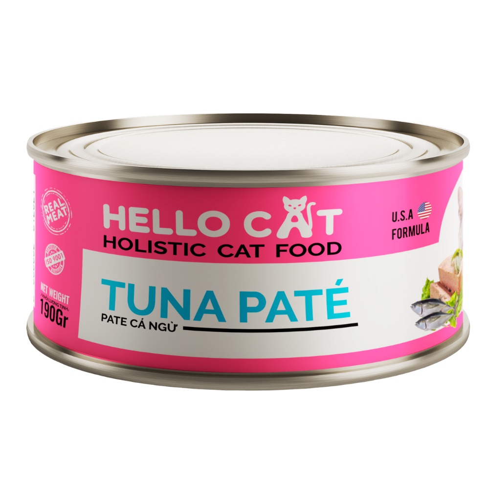Pate cho mèo Hello Cat (190g)